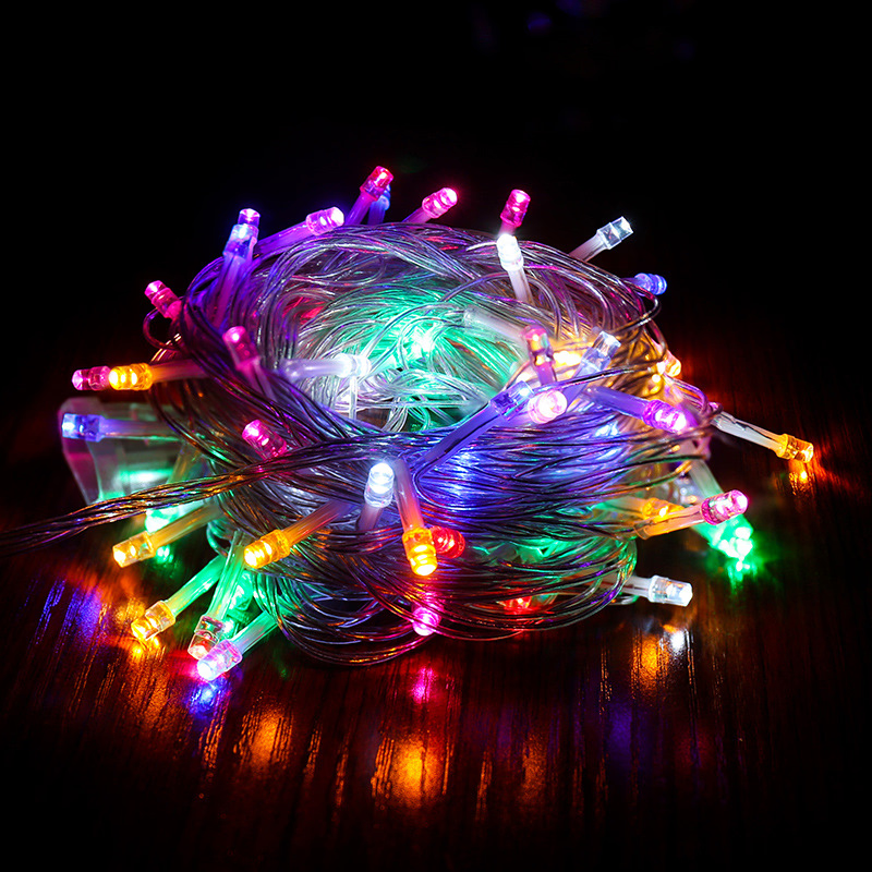 LUZ LED MULTICOLOR EN CAJA 100L LN-001