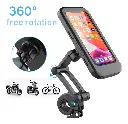 Soporte con funda para celular anti Caida Moto Bicicleta