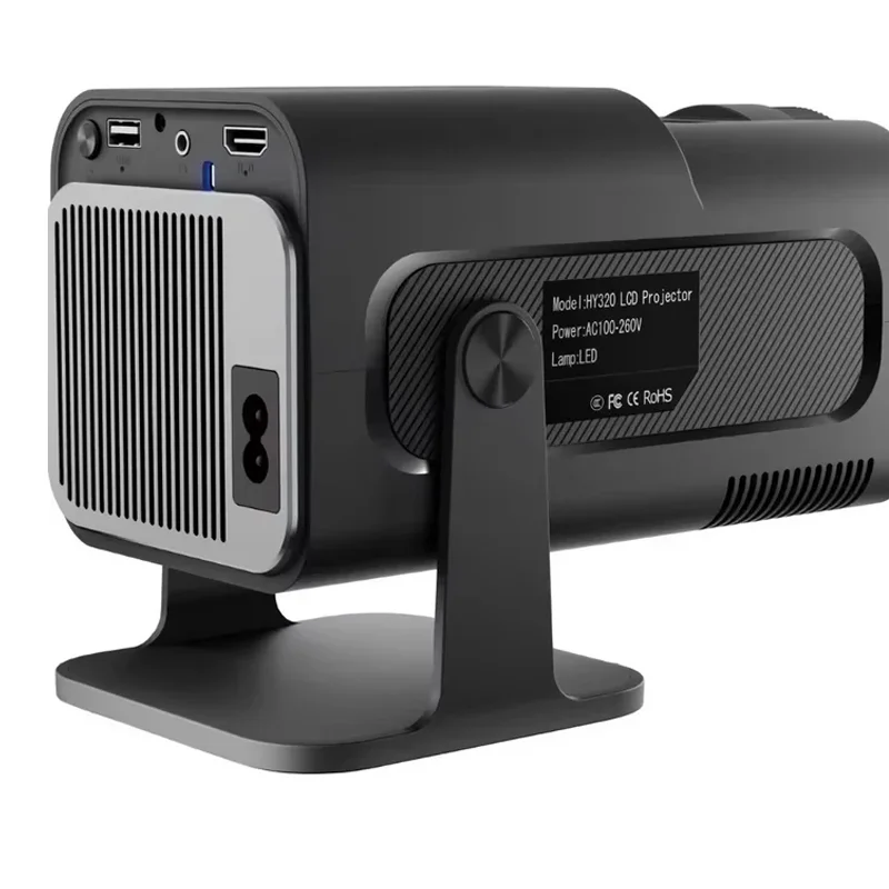 PROYECTOR PORTÁTIL ANDROID HY320 MINI 1920X1080 10000 LUMENES