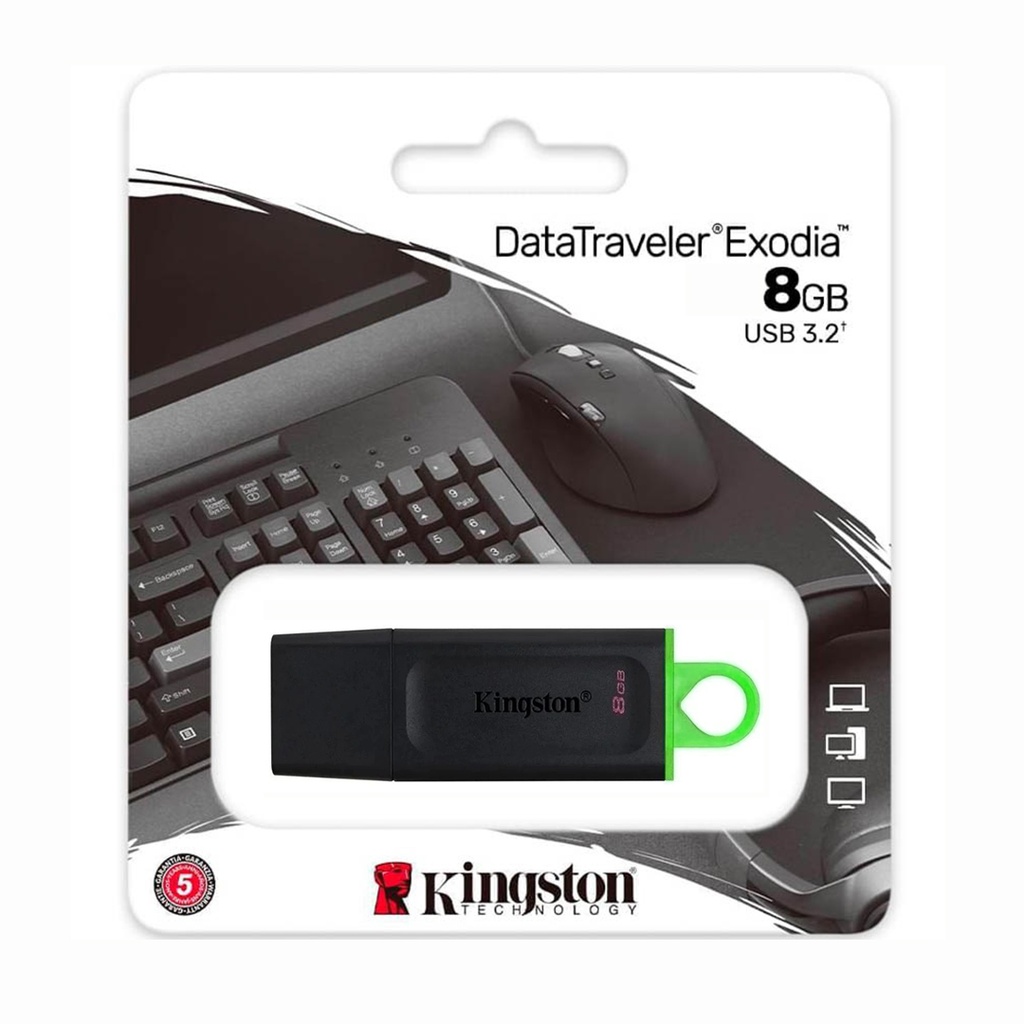 PENDRIVE PLASTICO CAPACIDAD 8GB	DO-13