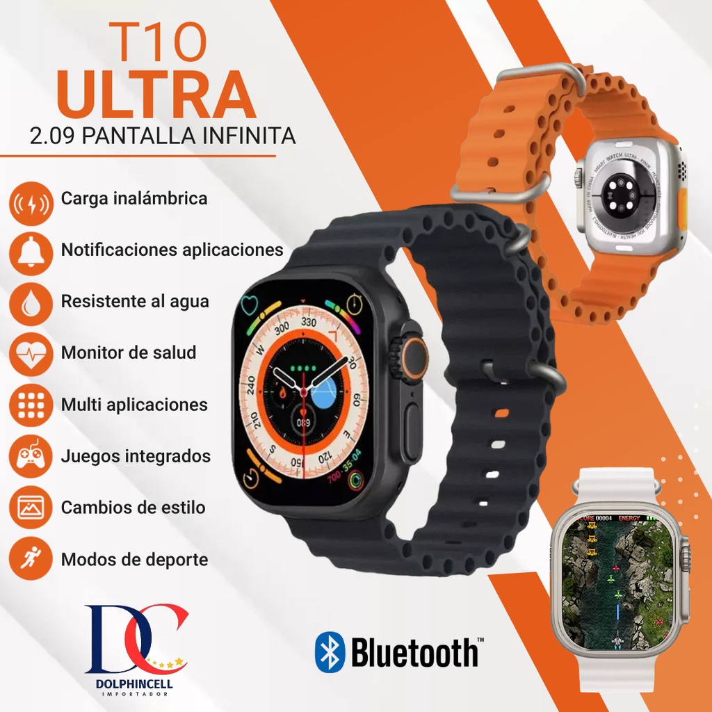 DT10 RELOJ INTELIGENTE T10 ULTRA