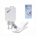 CARGADOR  3.1A CON  CABLE  V8 CALIDA    PREMIUM