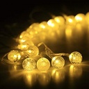 28L ESFERA TRANSPARENTE  COLOR CALIDA A PILA EN  BOLSA LN-039