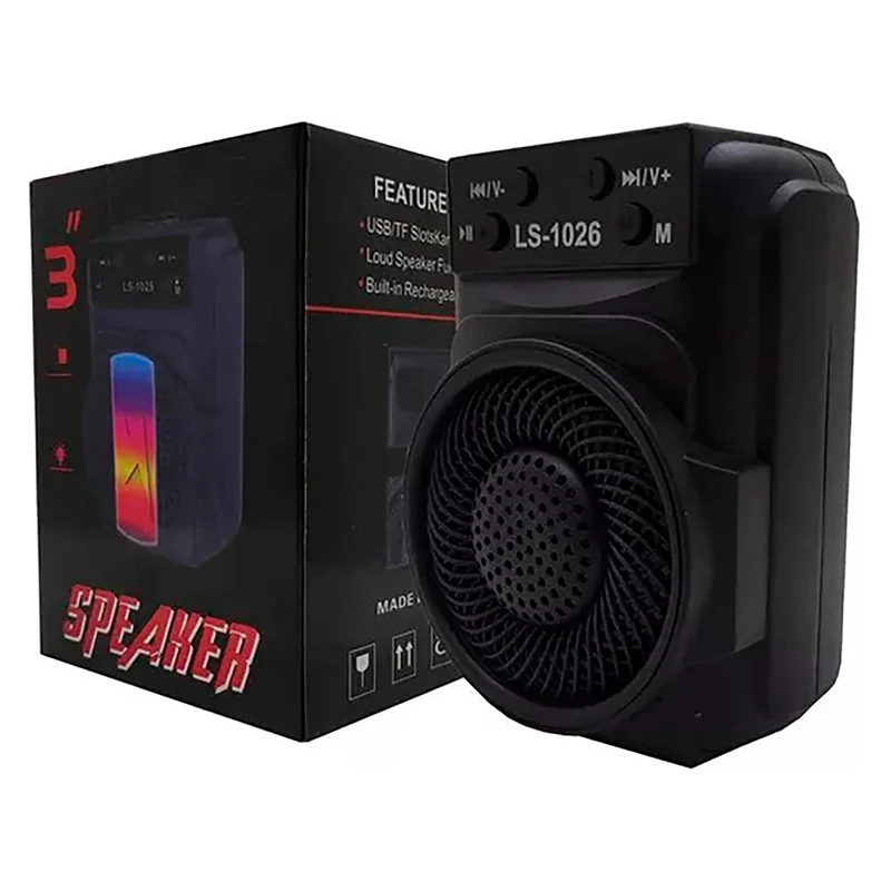 PARLANTES BLUETOOTH 3 PULGADAS 3″ LS-1026