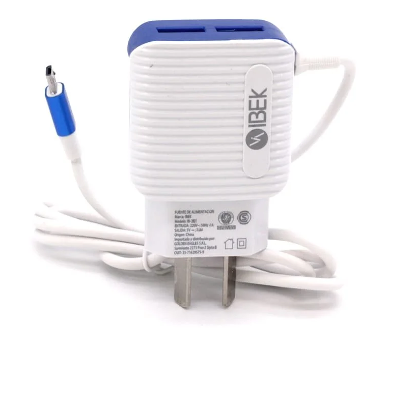 Cargador  ibek 3.8a v8 