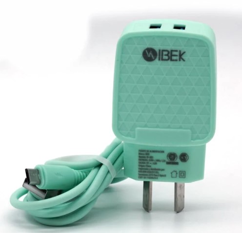 Cargador ibek carga rapida 4.1a v8 