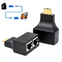 EXTENSORES HDMI ALARGUE 30 METROS 2 CABLES RED RJ45 UTP EXTENSOR