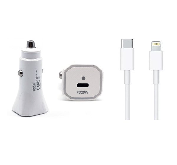 CARGADORES PARA AUTO PARA IPHONE 