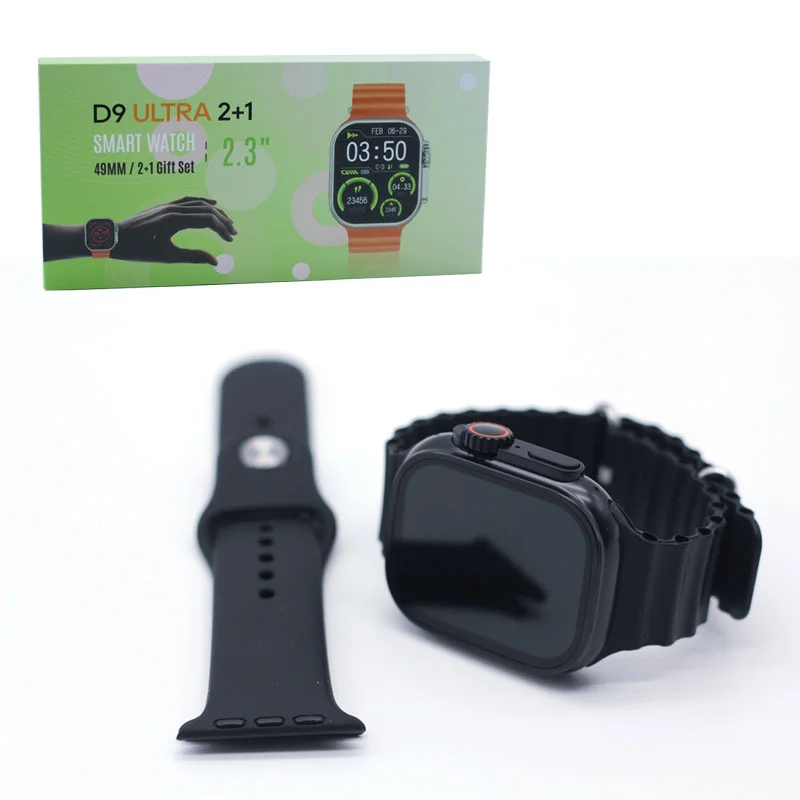 SMARTWATCH RELOJ INTELIGENTE D9 ULTRA 2 IN 1