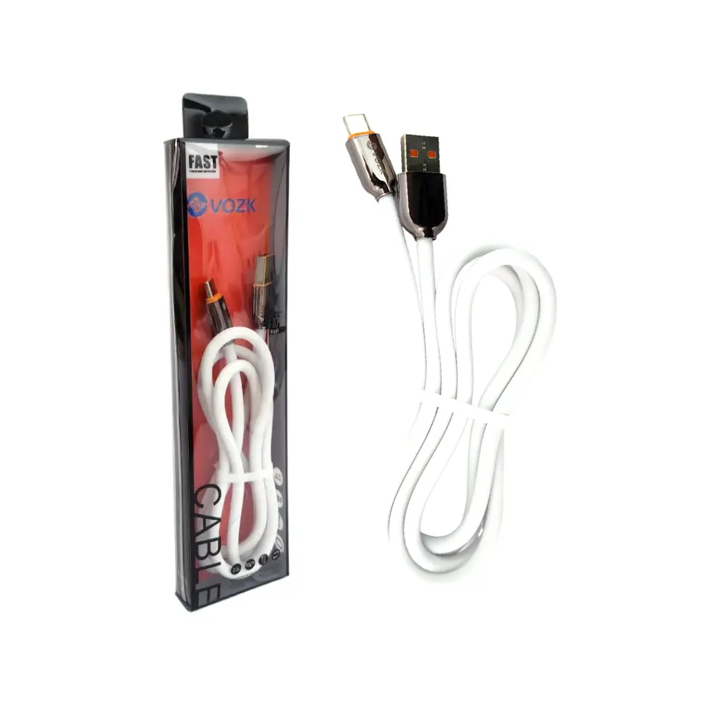 CABLES VOZK USB A TIPO C 2.1A