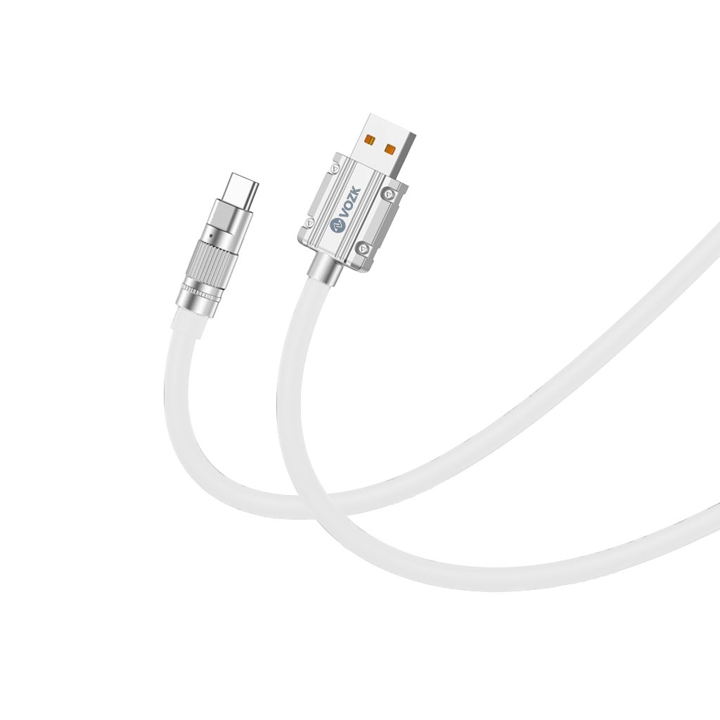 CABLES VOZK USB A TIPO C 2.1A METAL 