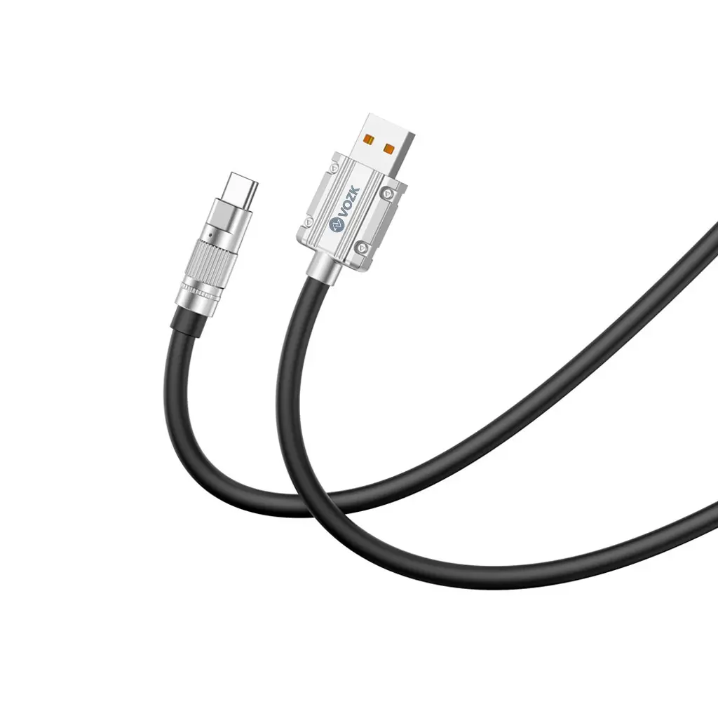 CABLES VOZK USB A TIPO C 2.1A METAL 