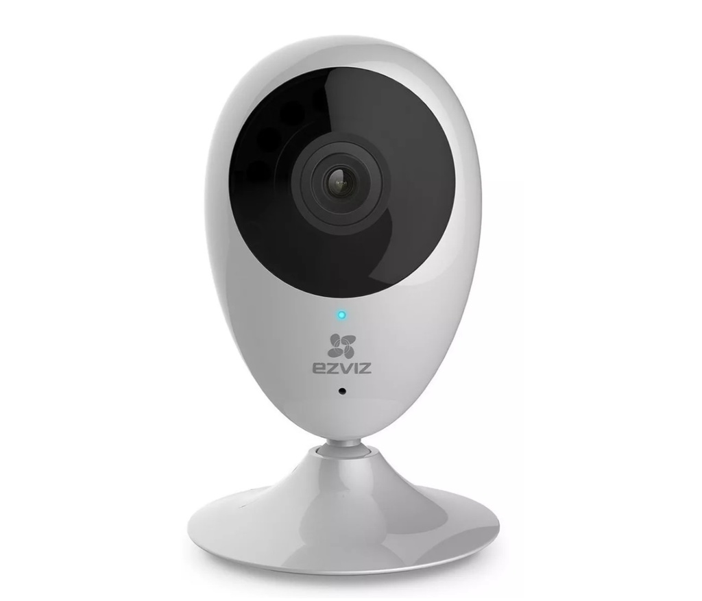 Cámara De Seguridad EZVIZ 1080p Wifi Interior H265 108° escaneo progresivo Full HD Premium