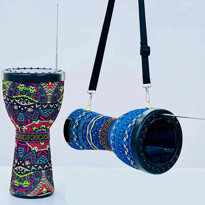PARLANTES BLUETOOTH SOLAR BK-618 CON LUZ LED
