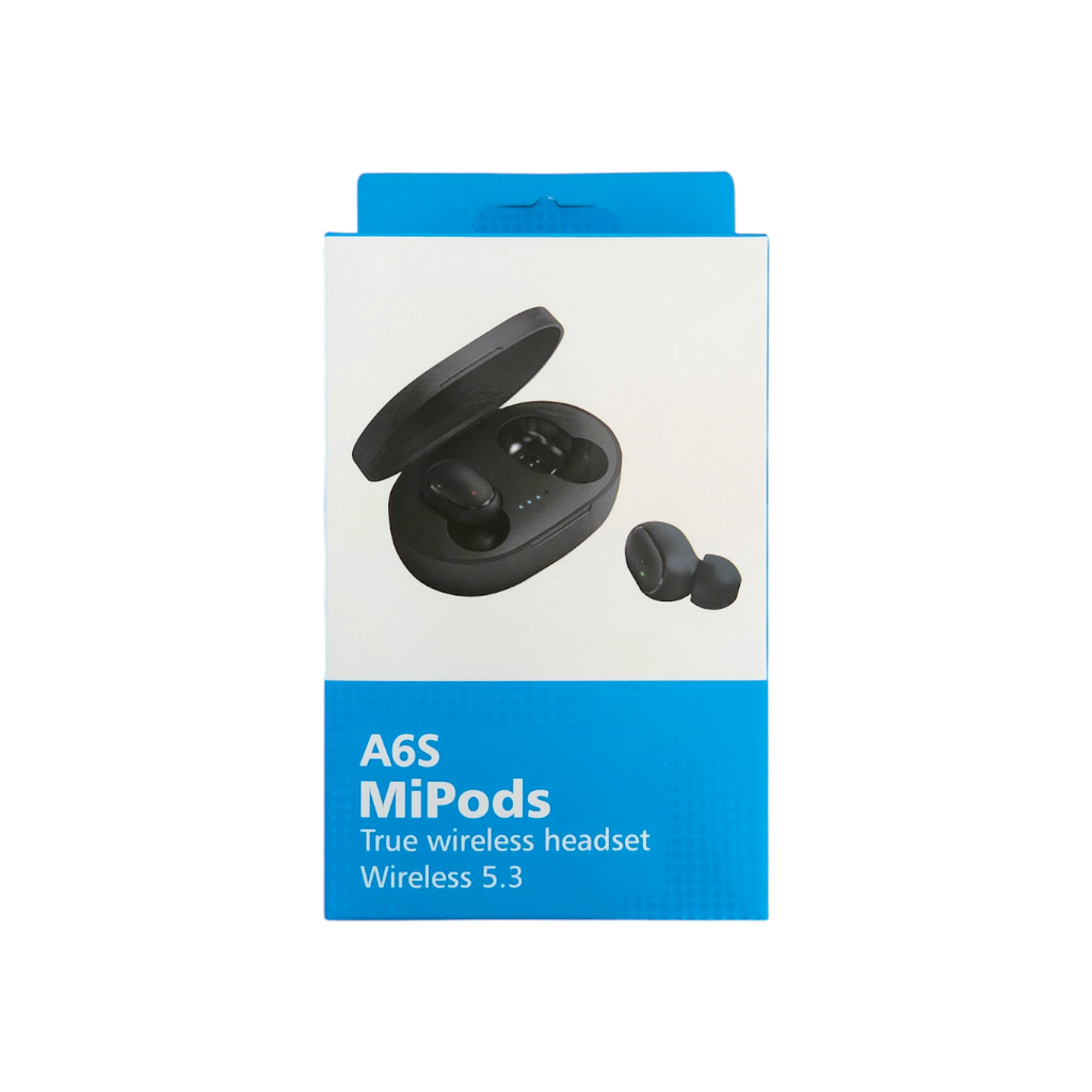 AURICULARES INALAMBRICOS/BLUETOOTH A6S _ MEDIO BULTO X 100