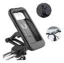 Soporte con funda para celular anti Caida Moto Bicicleta