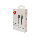 CABLES USB A TIPO C  MOTOROLA 1M