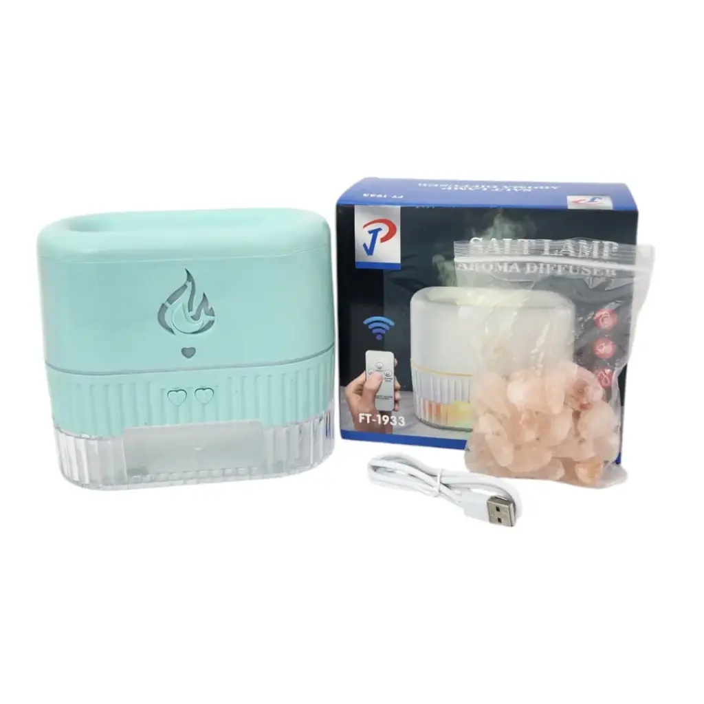 [F-IKEX01901] HUMIDIFICADORES AROMATIZADOR DIFUSOR FUEGO FOGONERO LUZ LED FT-1933 (Unidad)