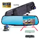 ESPEJO RETROVISOR CON CÁMARAS HD INTEGRADAS CAJA NEGRA PARA AUTOMOVIL