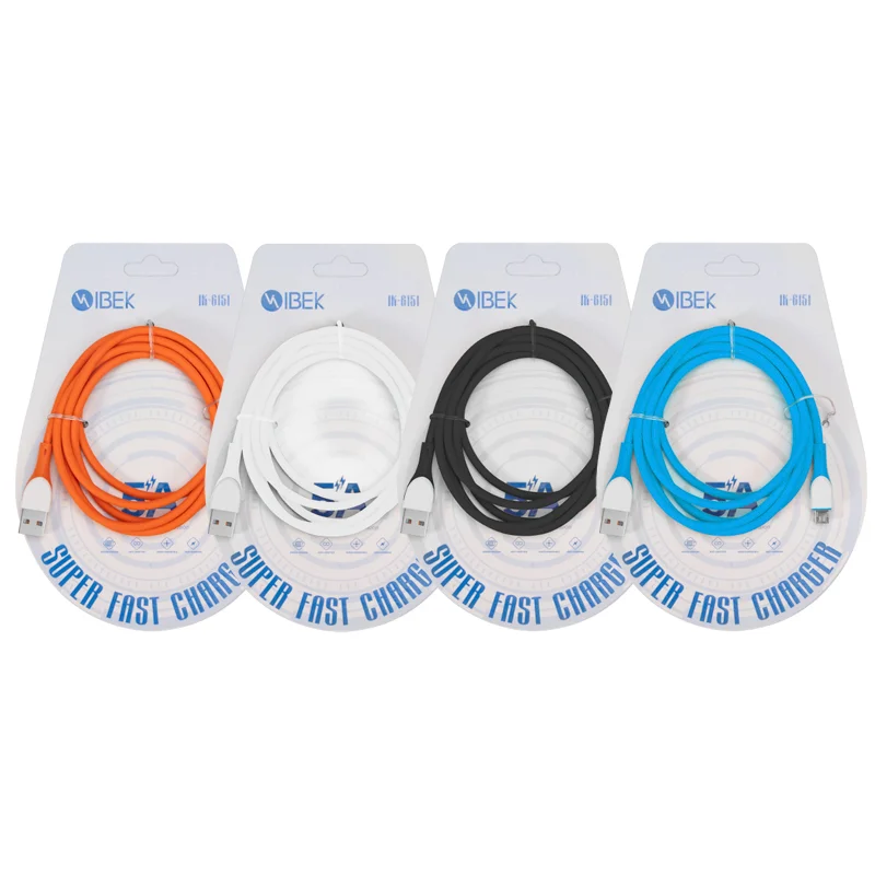 CABLE ENGOMADO USB V8 1.5M IK-6151 IBEK 5A