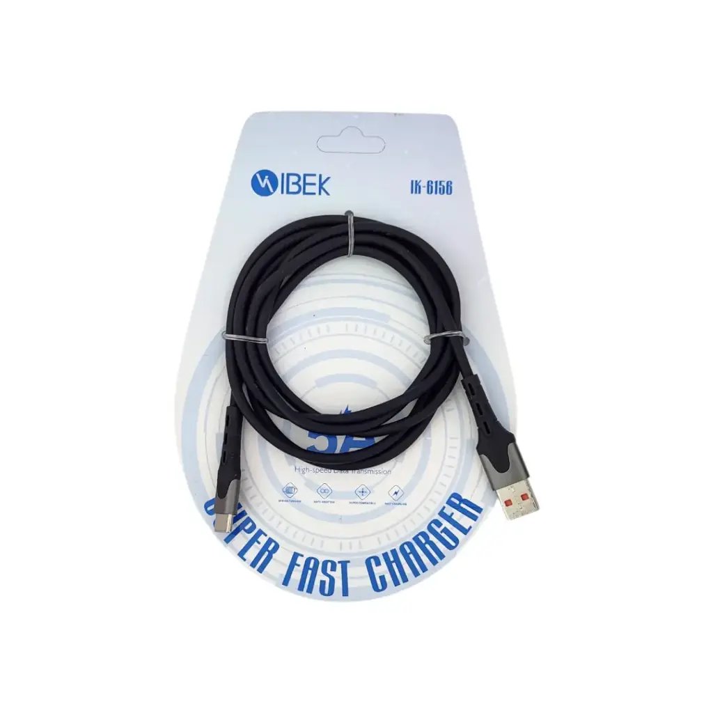 CABLE USB 6A TIPO C 1.5M IK-6156