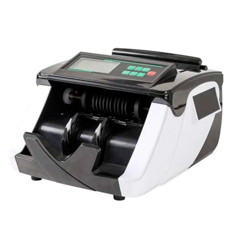 CONTADOR DE BILLETES CON PANTALLA LED DETECTOR BILLETES FALSOS UV MG COB-241003