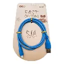 CABLE ENGOMADO USB V8 MICRO USB 1M CB-561 5.1A