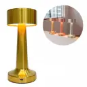 LÁMPARA VELADOR LED RECARGABLE TOUCH TÁCTIL METAL SD-017