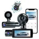CÁMARA PARA AUTO CON WIFI HDR 1080P DELANTERA TRASERA INTERIOR VISIÓN NOCTURNA