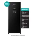  Heladera Single Door 179L Negra HISENSE  