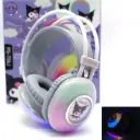 AURICULAR VINCHA BLUETOOTH CON LUCES RGB KUROMI PG-706J