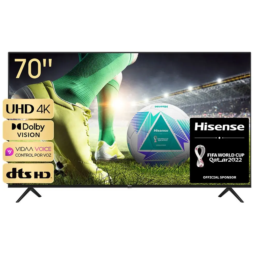 Smart Tv 70" Pulgadas UHD 4K Vidaa HISENSE  