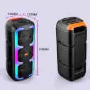 PARLANTE BLUETOOTH 4″ *2 PULGADAS CON MICRÓFONO CS-4408 ()