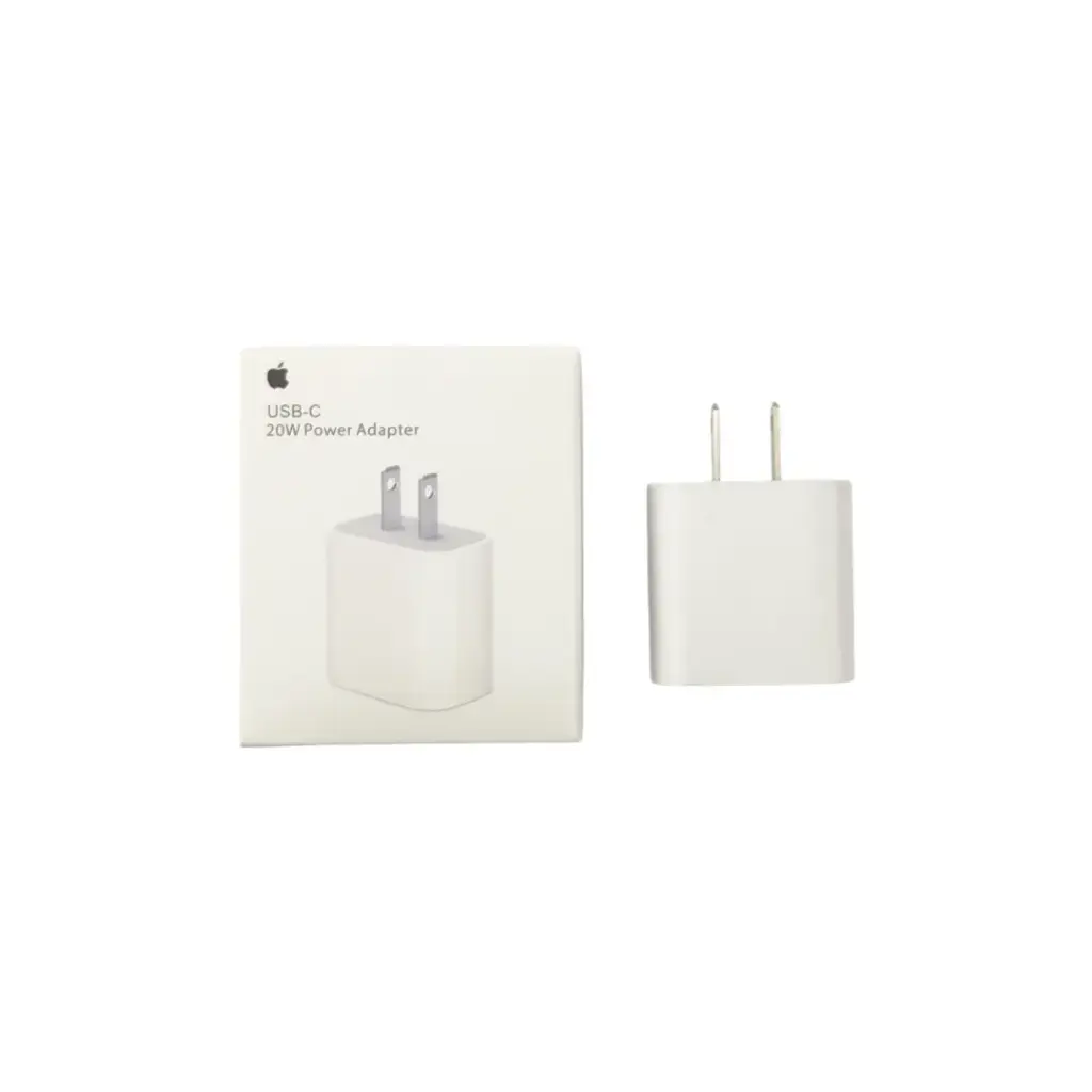 CABEZAL USB-C 20W PATA AMERICANA PARA IPHONE  