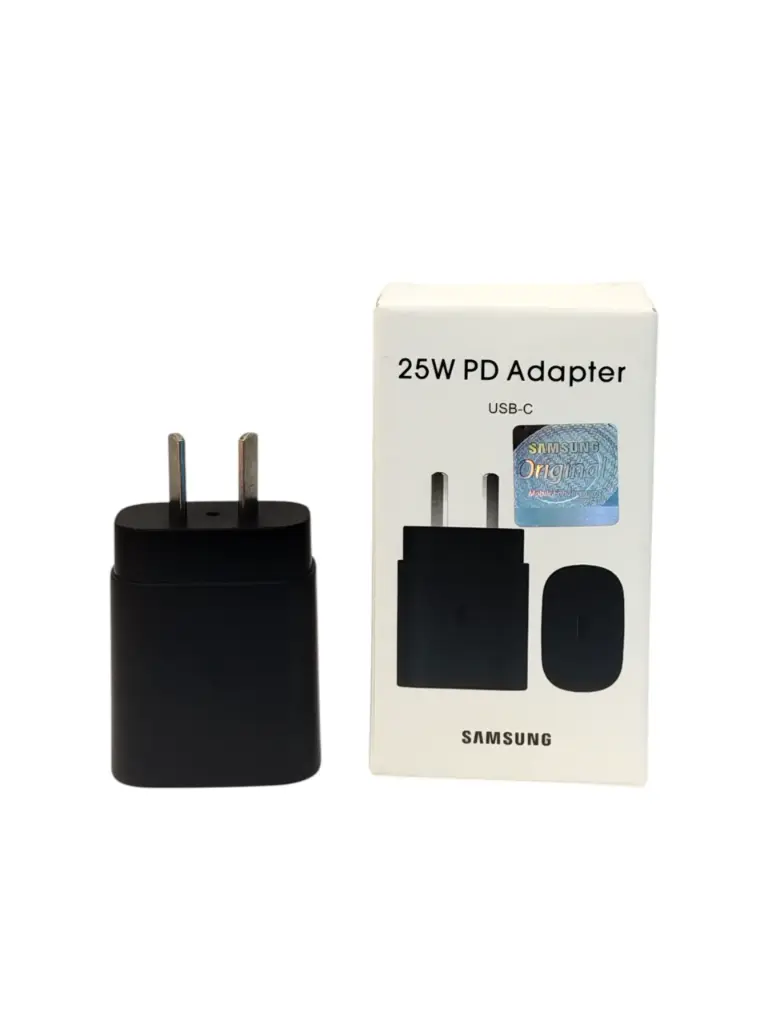 CABEZAL SAMSUNG 25W USB-C PATA OBLICUA 