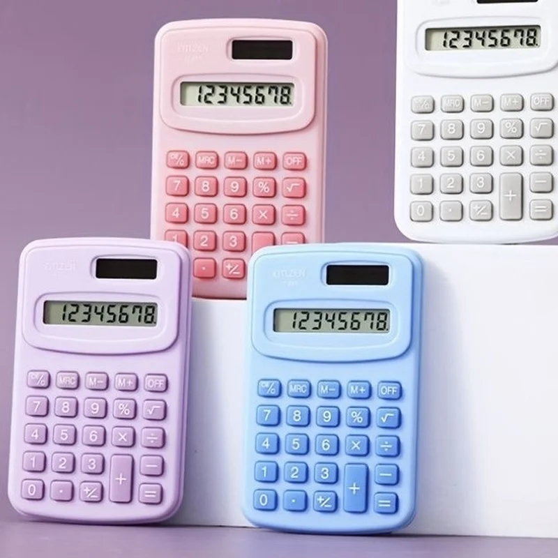 MINI CALCULADORA DE BOLSILLO SOLAR 8 DÍGITOS CTATEA KC-888