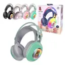 AURICULAR BLUETOOTH VINCHA CAPIBARA PG-706E LUCES RGB