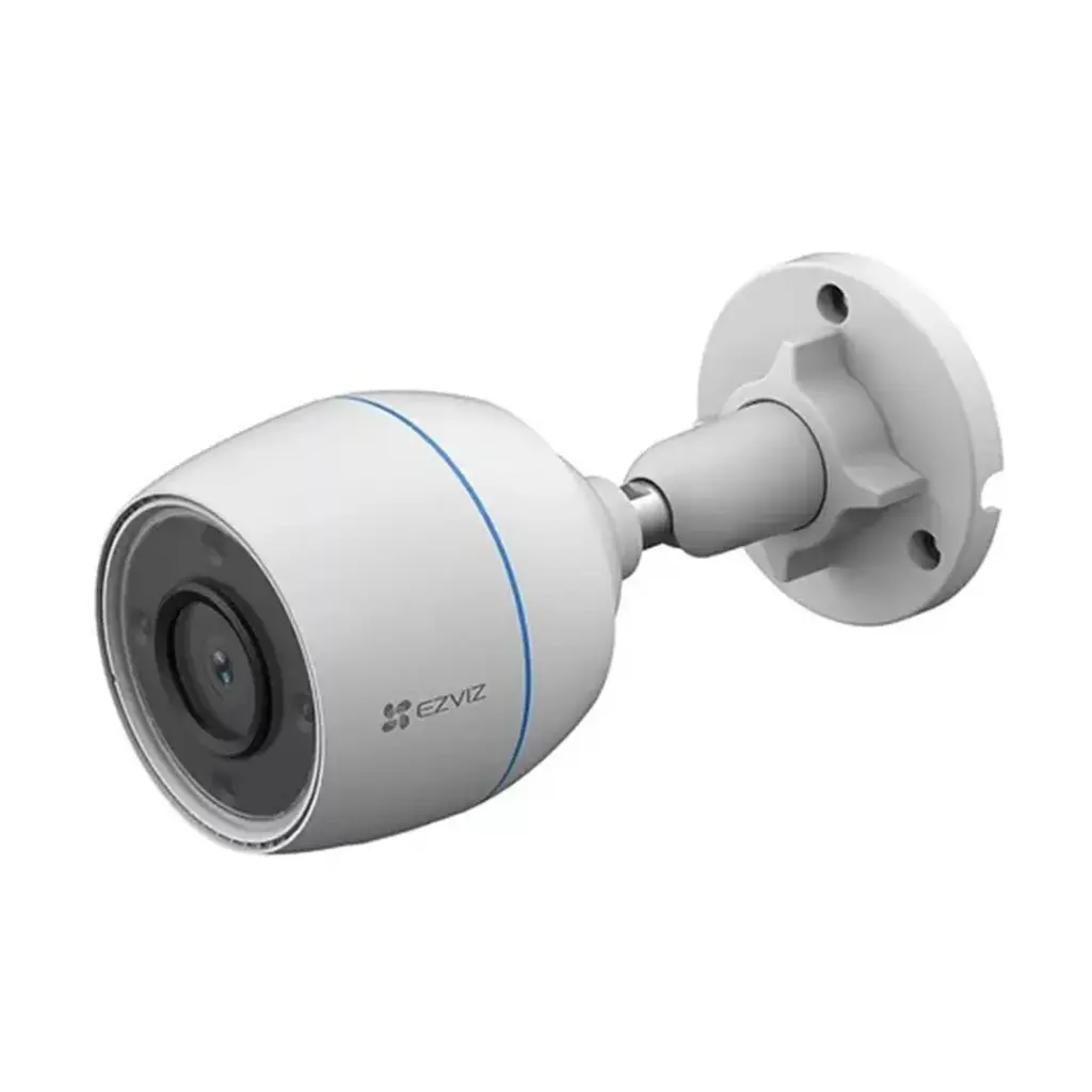 CÁMARA DE SEGURIDAD IP WIFI PARA EXTERIOR EZVIZ CS - H3C 1080P 2,8 MM, COLOR BLANCO