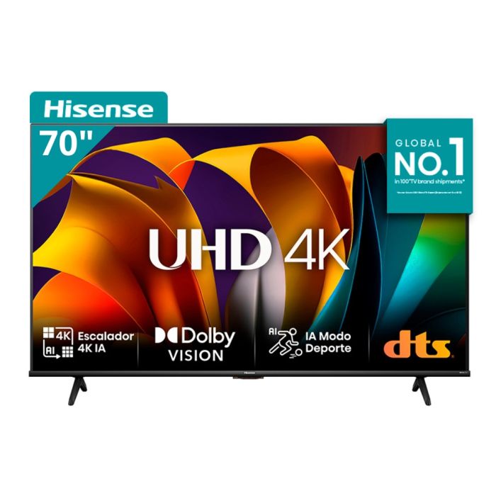 [9170A6N] TV HISENSE 70" 4K A6N HISENSE