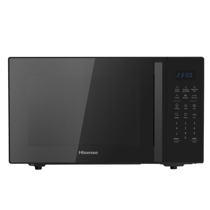 MICROONDAS HISENSE 27L NEGRO GRILL