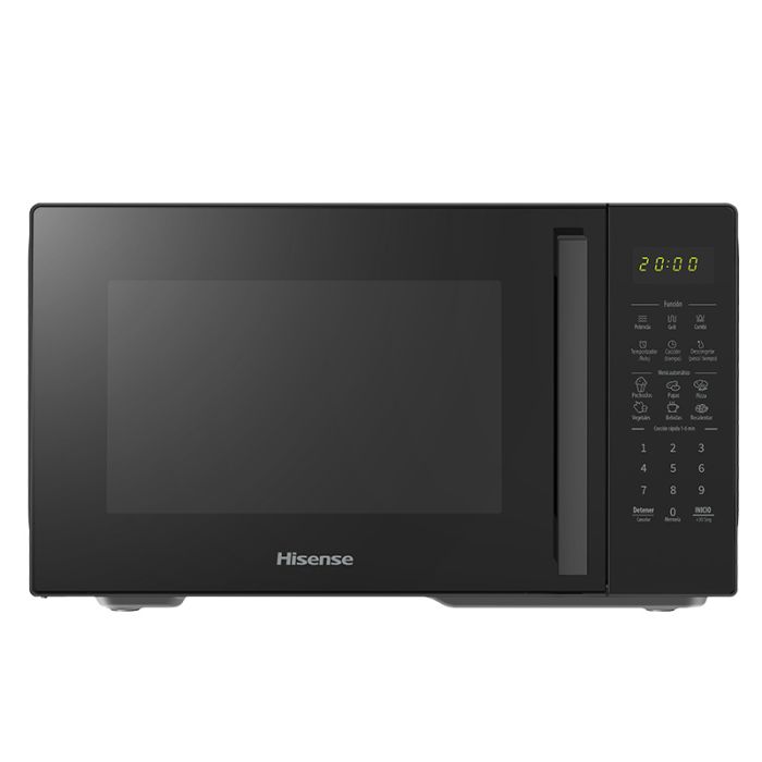 MICROONDAS HISENSE 23L NEGRO GRILL
