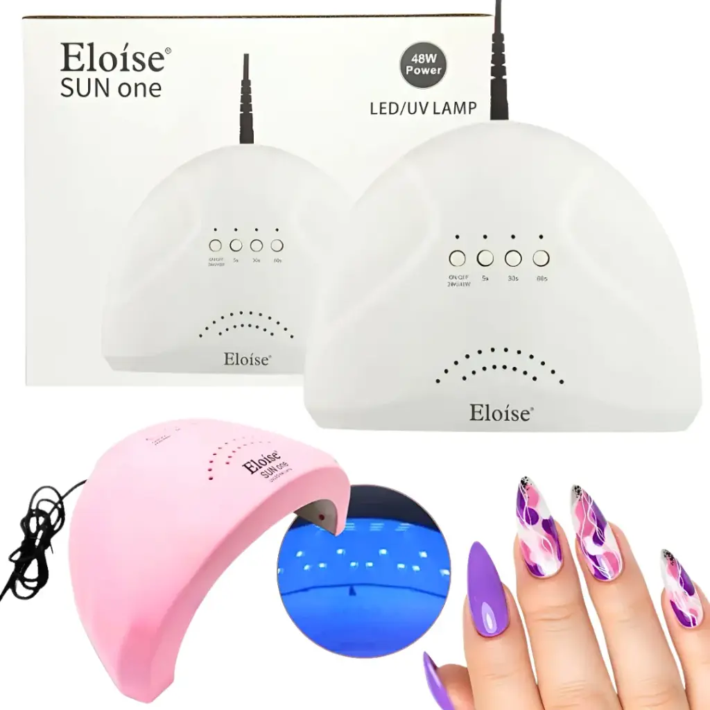 CABINA DE UÑAS ELOISE SUN ONE 24/48W LED/UV LAMPARA USB
