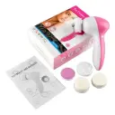 MASAJEADOR FACIAL CEPILLO EXFOLIANTE PIEL 5EN1 CON REPUESTOS 
