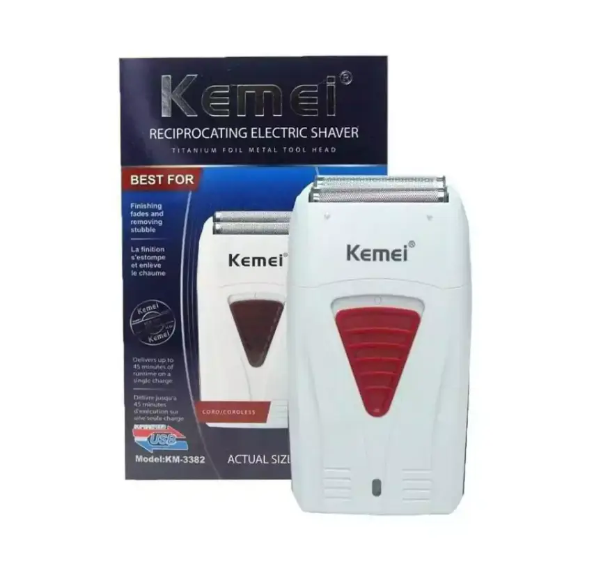 MÁQUINA AFEITADORA ELÉCTRICA PROFESIONAL KEMEI