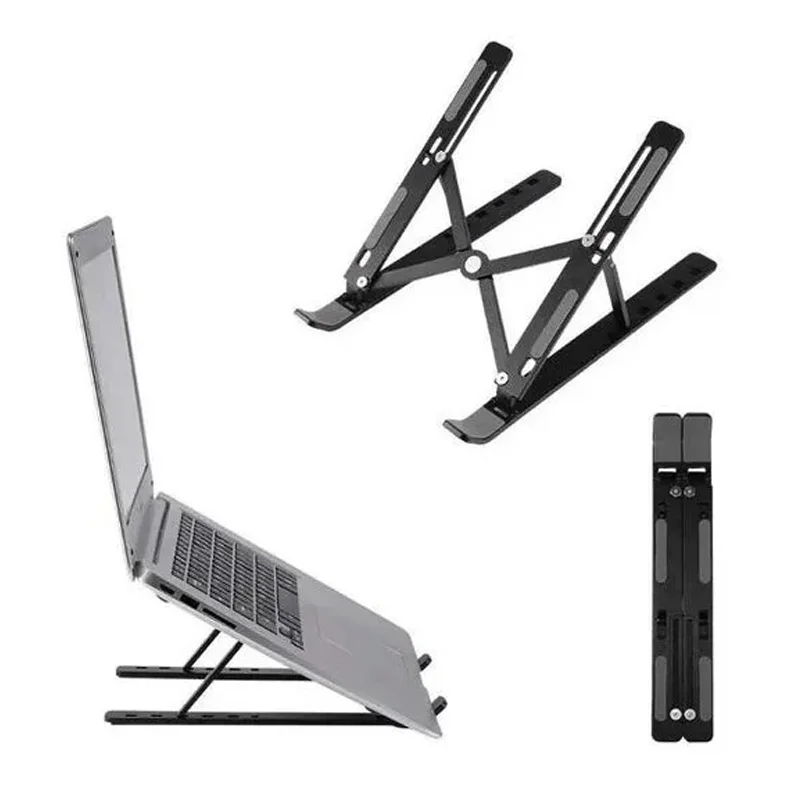SOPORTE BASE PARA NOTEBOOK TABLET PLEGABLE Y REGULABLE