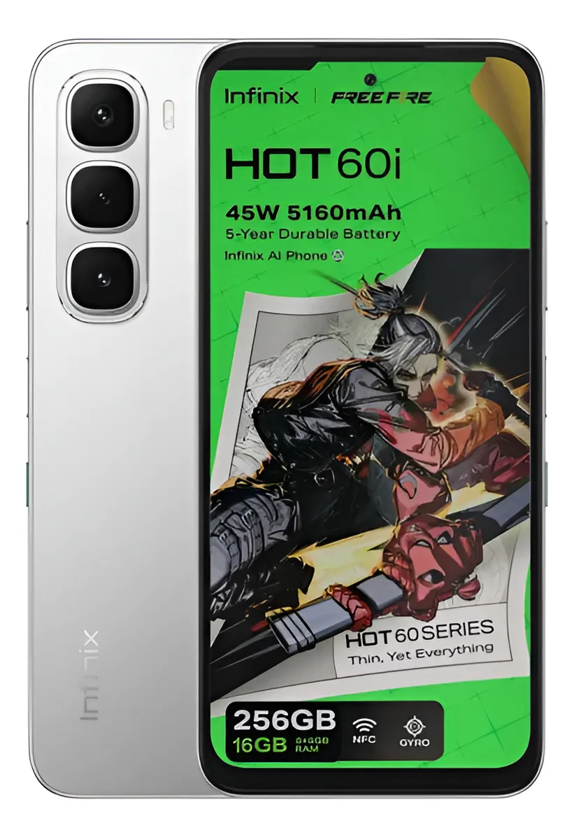 SMARTPHONE INFINIX HOT 60i DUAL SIM 16GB 256GB ROM