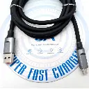 CABLE ENGOMADO USB V8 1.5M 5A