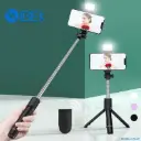 PALO SELFIE TRIPODE CON LUZ LED Y CONTROL BLUETOOTH PARA CELULAR IBEK