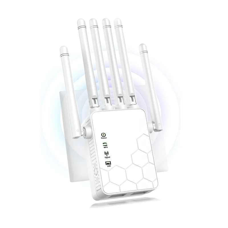 AMPLIFICADOR DE SEÑAL WIFI CON 6 ANTENAS