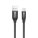 Cable trenzado USB-A a USB Tipo-C de 1 m 1HORA